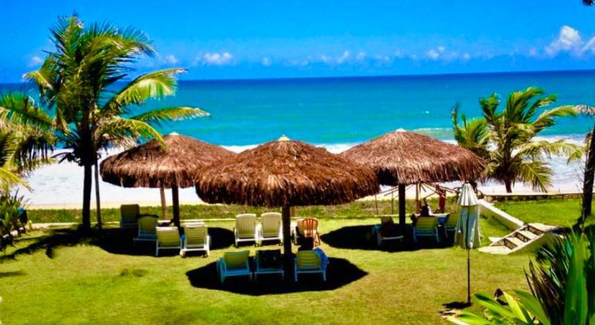 Pousada Luar Da Praia Имбассаи Экстерьер фото