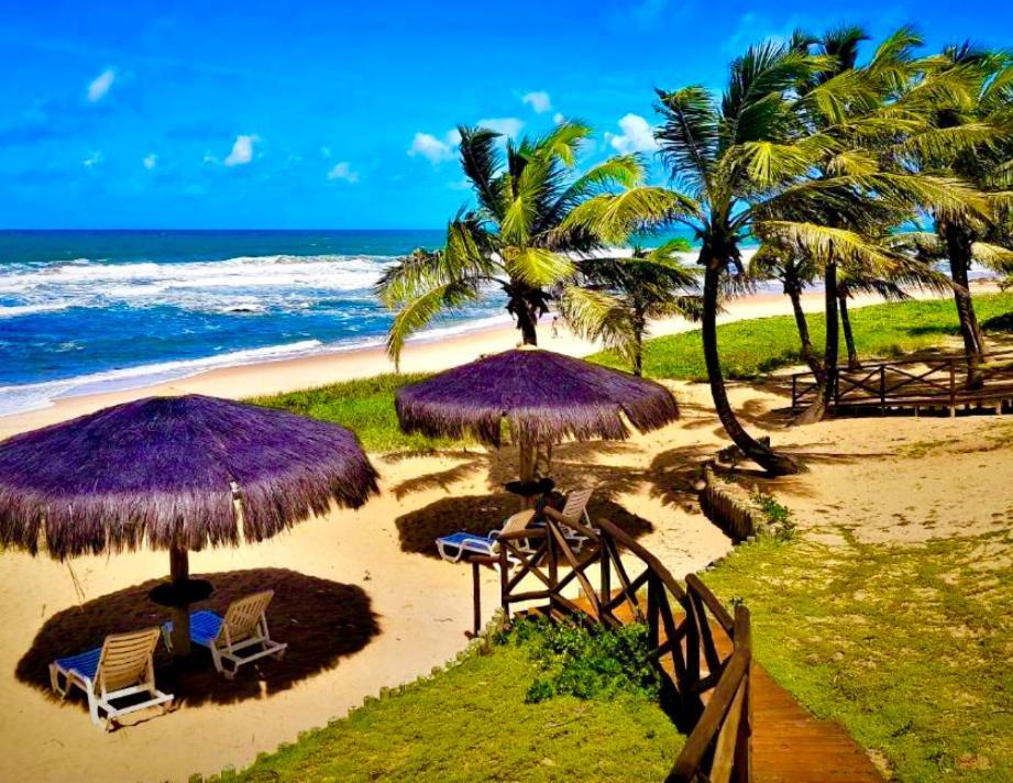 Pousada Luar Da Praia Имбассаи Экстерьер фото